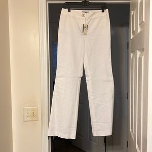 Ann Taylor white linen pants